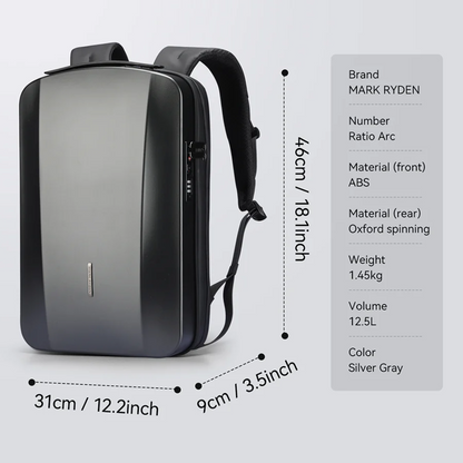 Mochila Mark Ryden Ratio Arc Pro para Notebook 17.3" Impermeável