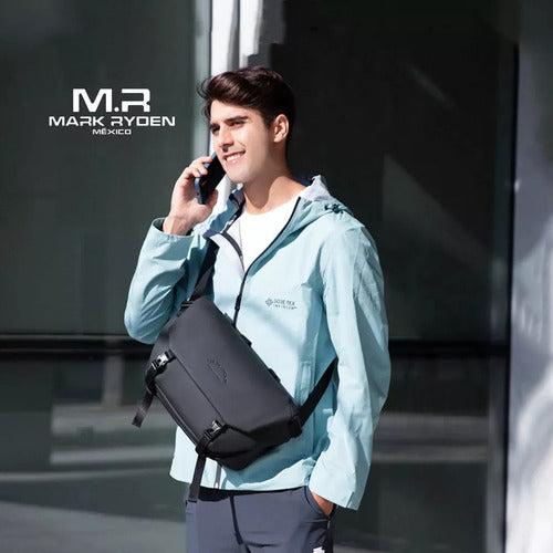 Bolsa Mensageiro Masculina Ombro Transversal Impermeável