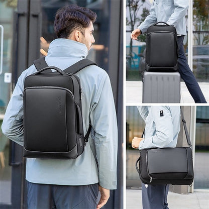 Bolsa Mochila Multifuncional Notebook 15.6" com Usb Mark Ryden Detachable