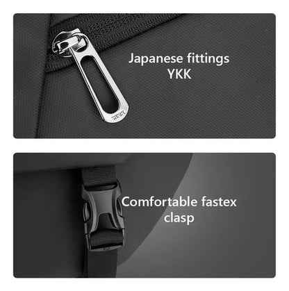 Bolsa Mensageiro Masculina Ombro Transversal Impermeável