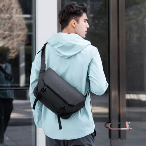 Bolsa Mensageiro Masculina Ombro Transversal Impermeável