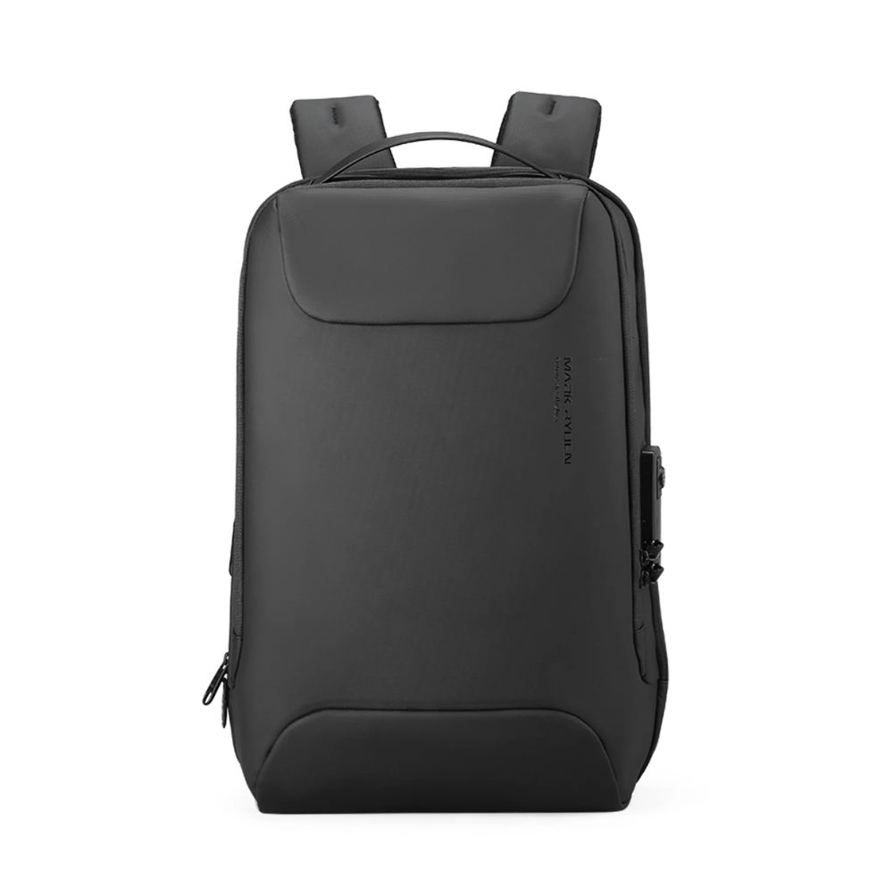 Mochila Executiva Antifurto com Trava Tsa A Prova D'água Para Notebook 15.6" com porta USB Mark Ryden Compilo