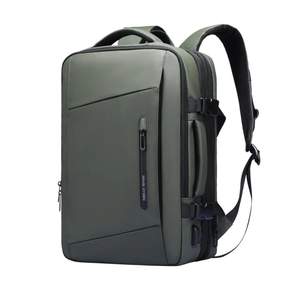 Mochila Mala Viagem Expansível 26-39l Notebook 17.3" Com Capa De Chuva Mark Ryden Expandos